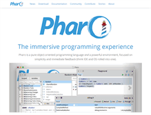 Tablet Screenshot of pharo.org